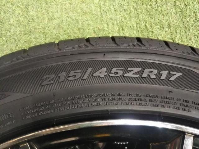 ☆9月お買い得品☆[100-5H] 【人気のレオニス!】 LEONIS FY + ROADSTONE Eurovis Sport04 215/45R17 2026年モデル