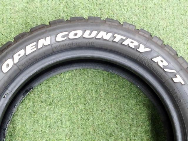 【人気☆ごつごつタイヤ4本セット!】 TOYO OPEN COUNTRY WL 165/60R15 2023年モデル