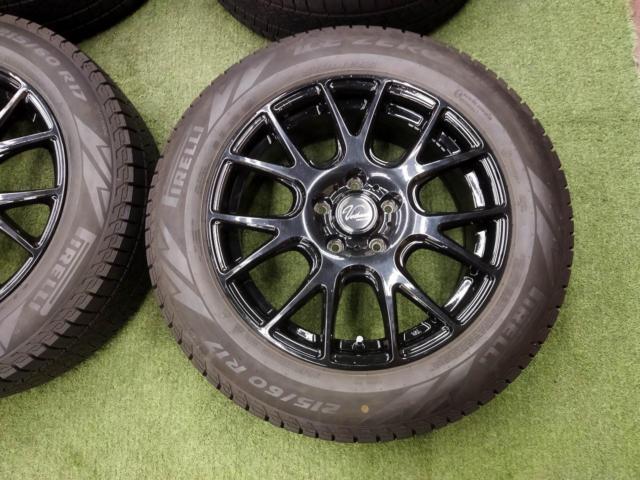 【スタッドレスセット!】 AUTOWAY Verthandi YH-M7 + PIRELLI ICEZERO ASIMMETRICO 215/60R17 2025年モデル