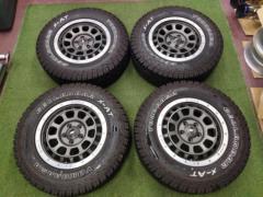[114.3-5H] 【人気☆SUVセット!】 WORK CRAG T-GRABIC + YOKOHAMA GEOLANDAR X-AT 235/70R16 2026年モデル