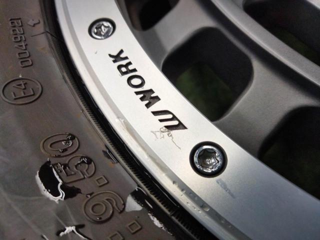 [114.3-5H] 【人気☆SUVセット!】 WORK CRAG T-GRABIC + YOKOHAMA GEOLANDAR X-AT 235/70R16 2026年モデル