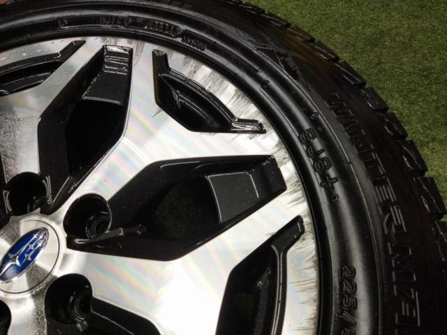 スバル純正 フォレスター SK系 純正ホイール+DUNLOP WINTERMAXX SJ8