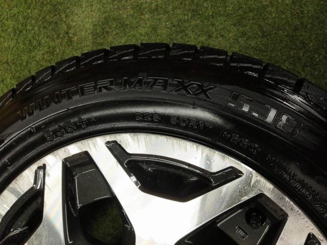 スバル純正 フォレスター SK系 純正ホイール+DUNLOP WINTERMAXX SJ8