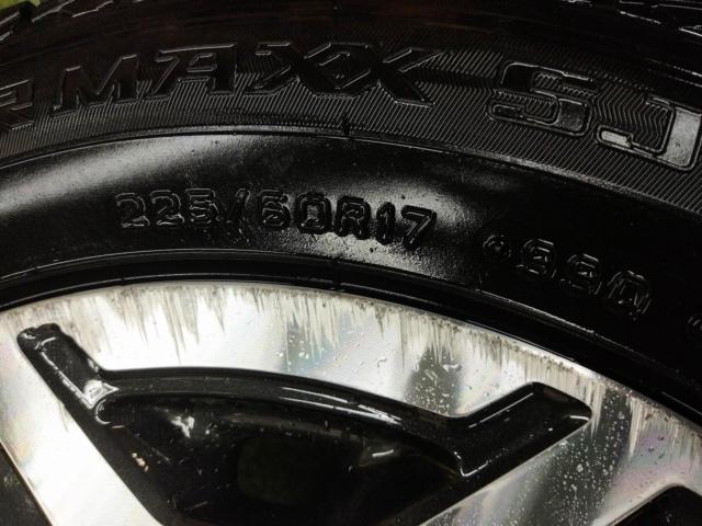 スバル純正 フォレスター SK系 純正ホイール+DUNLOP WINTERMAXX SJ8