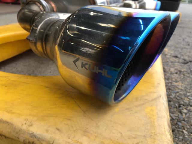 KUHL RACING スラッシュカット4エンドエキゾーストシステム  GR86/ZN8 BRZ/ZD8 ※リアピースのみ