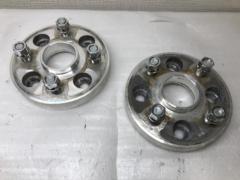 ノーブランド 20mm ハブリング一体型ワイドトレッドスペーサー M12×P1.5 100-4H