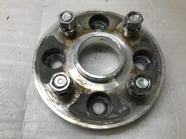 ノーブランド 20mm ハブリング一体型ワイドトレッドスペーサー M12×P1.5 100-4H