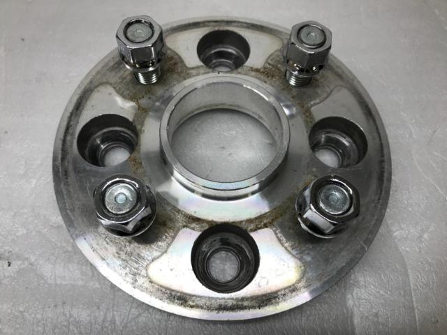 ノーブランド 20mm ハブリング一体型ワイドトレッドスペーサー M12×P1.5 100-4H