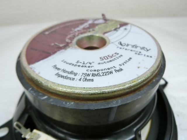 Infinity 505CSスピーカー(ミッド+ クロスオーバー)