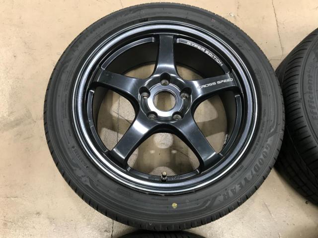 HOT STUFF(ホットスタッフ) CROSS SPEED HYPEREDITION + GOODYEAR(グッドイヤー) EfficientGrip Comfort