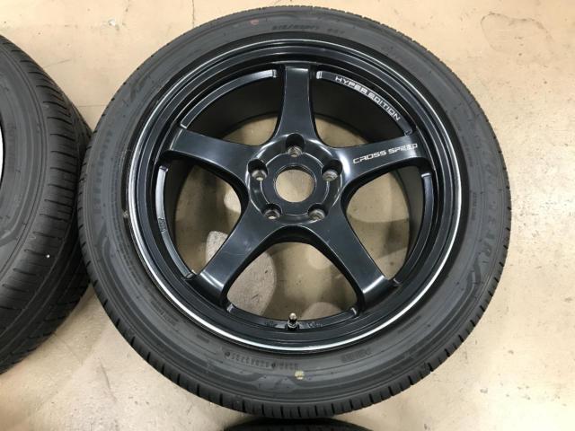 HOT STUFF(ホットスタッフ) CROSS SPEED HYPEREDITION + GOODYEAR(グッドイヤー) EfficientGrip Comfort