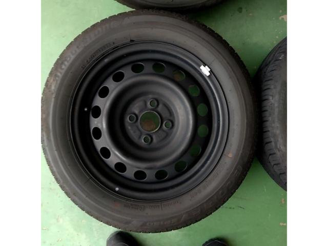 15インチ スチールホイール+【BRIDGESTONE】ECOPIA EP150