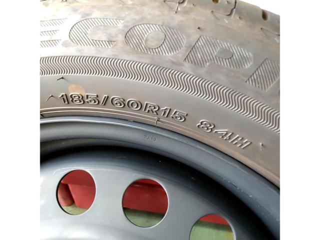 15インチ スチールホイール+【BRIDGESTONE】ECOPIA EP150