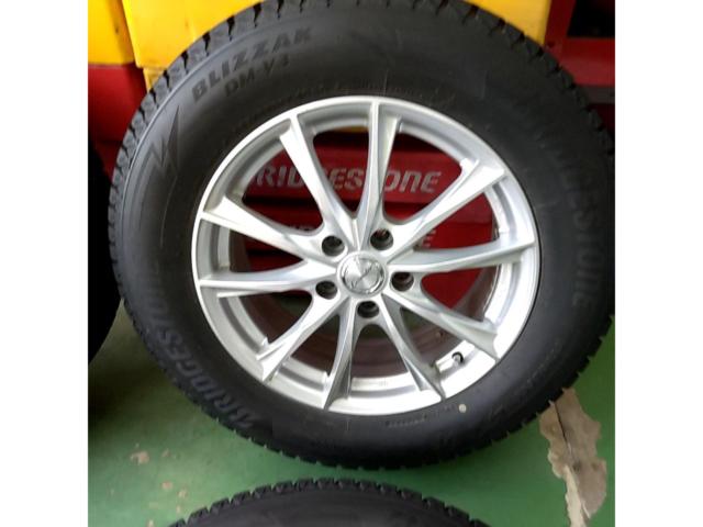 【HOT STUFF(ホットスタッフ)】Exceeder(エクシーダー)  +【BRIDGESTONE】BRIDGESTONE BLIZZAK DM-V3