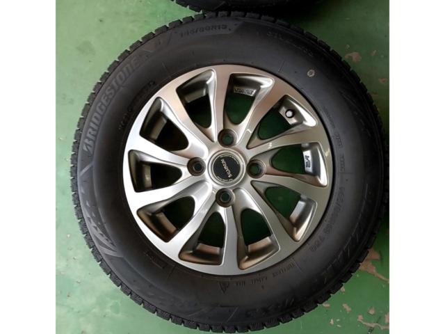 【BRIDGESTONE(ブリヂストン)】BALMINUM(バルミナ) TR10+BRIDGESTONE BLIZZAK VRX3 4/4