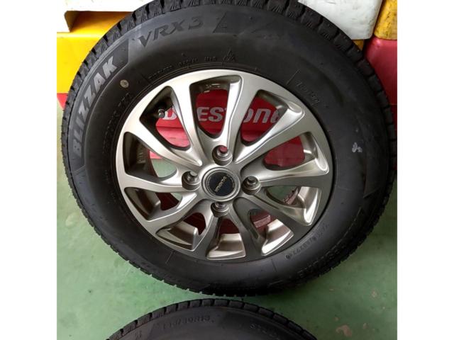 【BRIDGESTONE(ブリヂストン)】BALMINUM(バルミナ) TR10+BRIDGESTONE BLIZZAK VRX3 4/4