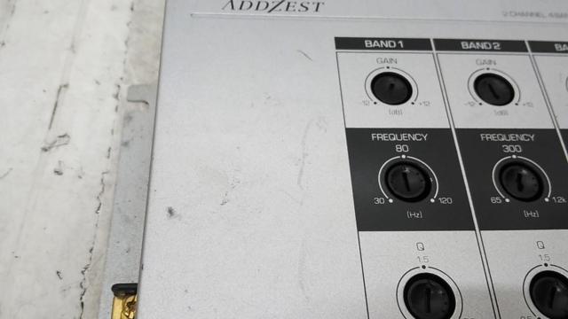 ADDZEST PEQ2040 2ch4バンドパラメトリックイコライザー