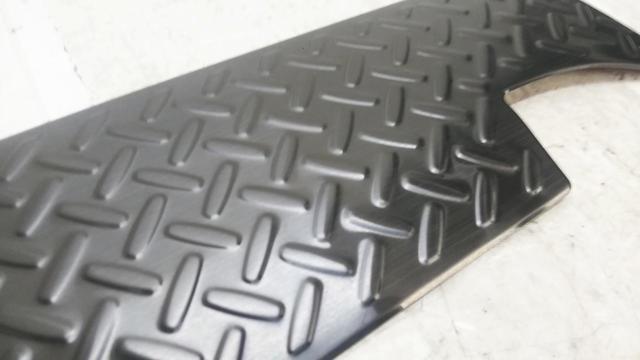 【3分割】メーカー不明 リアバンパープレート