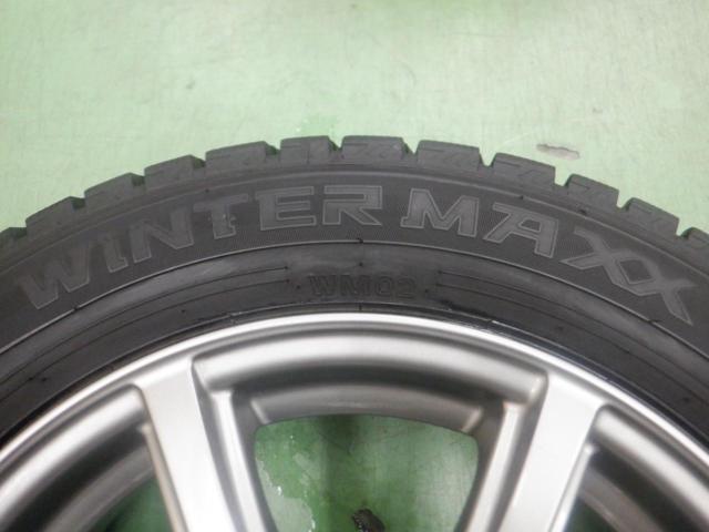 2MiLLOUS 7本スポーク アルミホイール  + DUNLOP(ダンロップ) WINTERMAXX WM02