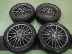 6LEXUS LS460 Fスポーツ 後期純正 アルミホイール(BBS製 RV748)+MINERVA RADIAL F205
