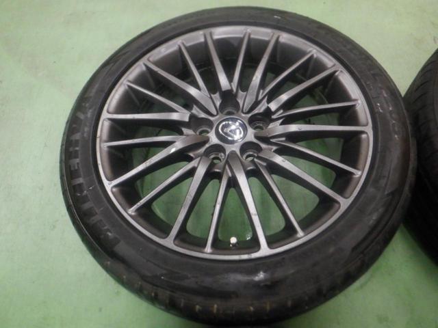 6LEXUS LS460 Fスポーツ 後期純正 アルミホイール(BBS製 RV748)+MINERVA RADIAL F205
