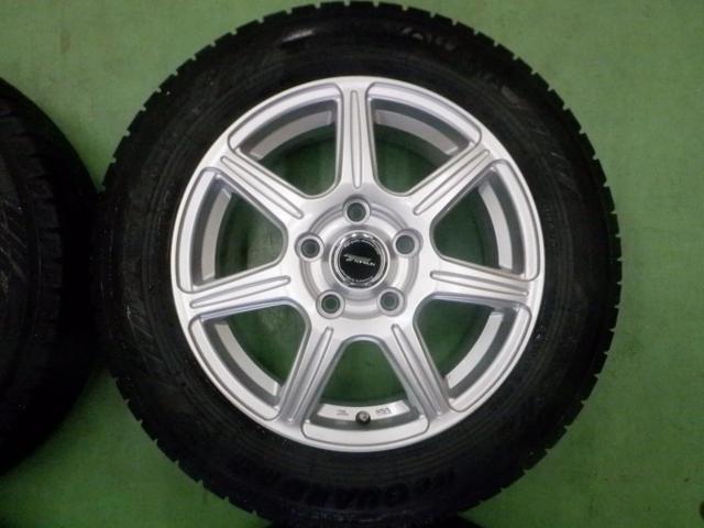 2BRIDGESTONE(ブリヂストン)  TOPRUN R7 7本スポーク アルミホイール  + YOKOHAMA(ヨコハマ) ice GUARD iG60