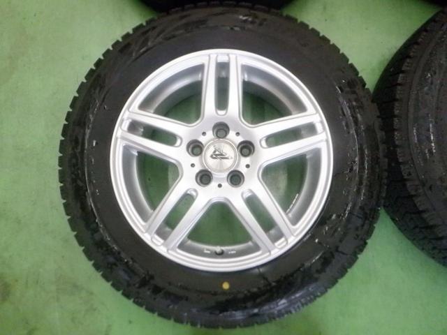 4AZ SPORTS ツイン5本スポーク+BRIDGESTONE BLIZZAK VRX2