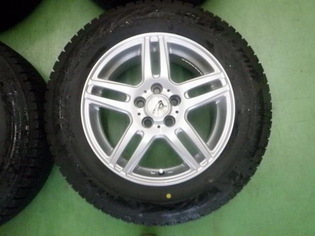 4AZ SPORTS ツイン5本スポーク+BRIDGESTONE BLIZZAK VRX2