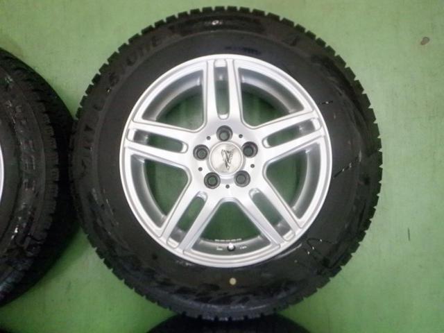 4AZ SPORTS ツイン5本スポーク+BRIDGESTONE BLIZZAK VRX2