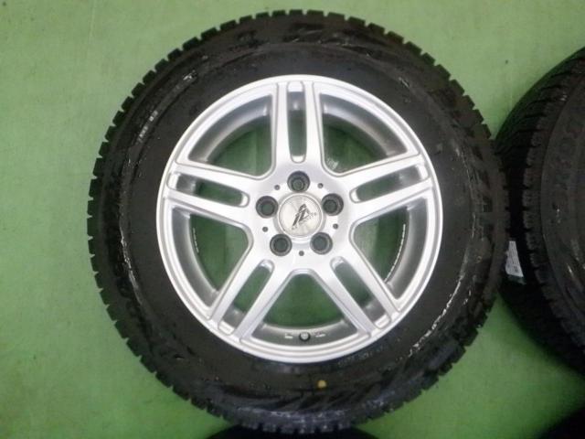 4AZ SPORTS ツイン5本スポーク+BRIDGESTONE BLIZZAK VRX2