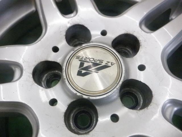 4AZ SPORTS ツイン5本スポーク+BRIDGESTONE BLIZZAK VRX2