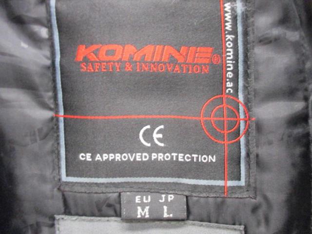 【JP:L】KOMINE フルイヤージャケットライト