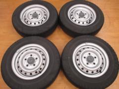 トヨタ純正(TOYOTA) タウンエース/S402系 純正スチールホイール + DUNLOP SP LT5(2020年製造) ★とりあえずの純正戻しなどに★