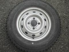 ダイハツ純正(DAIHATSU) ハイゼット/S321系 純正スチールホイール + DUNLOP WINTERMAXX SV01(2023年製造)