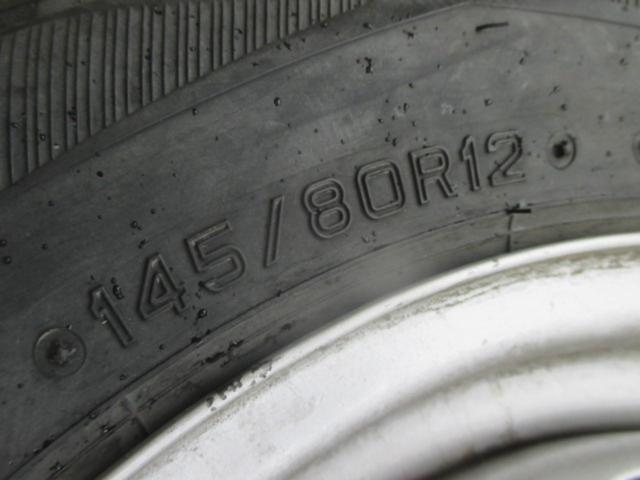 ダイハツ純正(DAIHATSU) ハイゼット/S321系 純正スチールホイール + DUNLOP WINTERMAXX SV01(2023年製造)