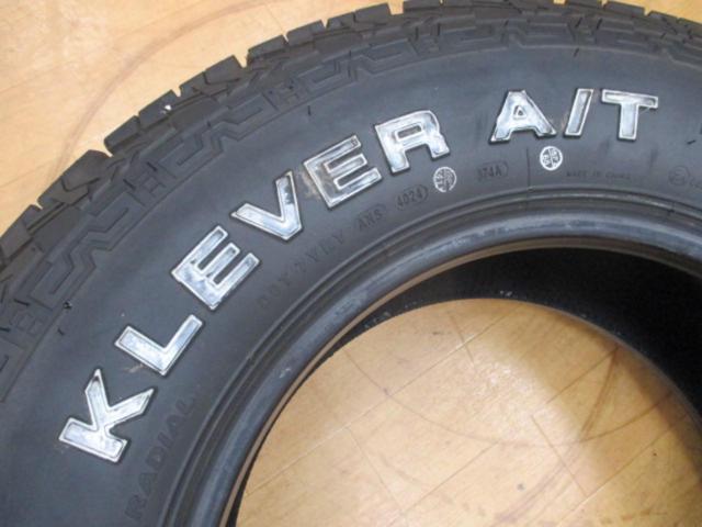 KENDA KLEVER A/T KR28(2024年製造)★4本セット★