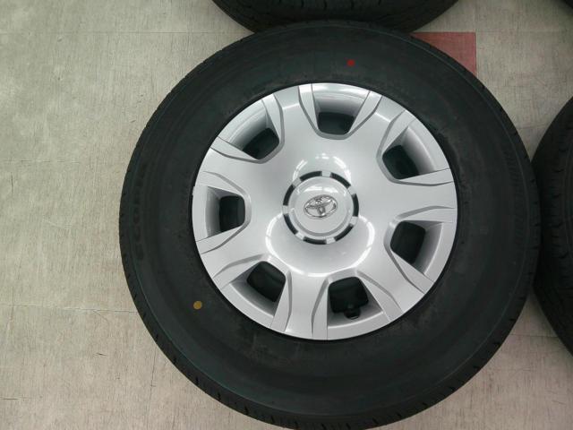 【トヨタ純正】 TOYOTA ハイエース200系 純正スチールホイール+BRIDGESTONE ECOPIA RD613
