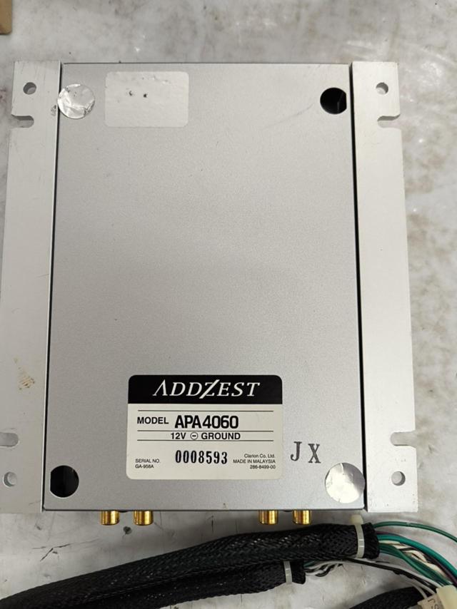 ADDZEST/ClarionAPA4060
4ch power amplifier