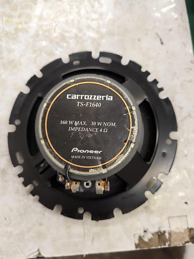 carrozzeria TS-F1640 2WAY 16cmスピーカー コアキシャルスピーカー  ※1個のみ