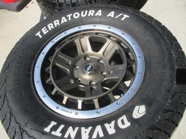 WORK CRAG T-GRABIC + DAVANTI TERRATOURA A/T 285/70R17 121/118Q 8PR