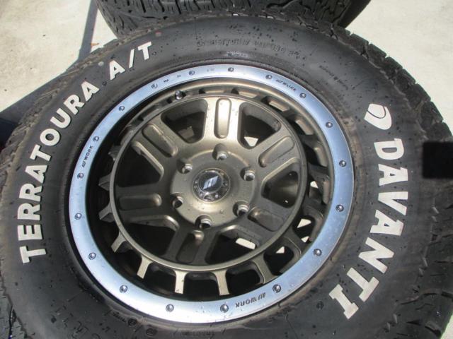 WORK CRAG T-GRABIC + DAVANTI TERRATOURA A/T 285/70R17 121/118Q 8PR