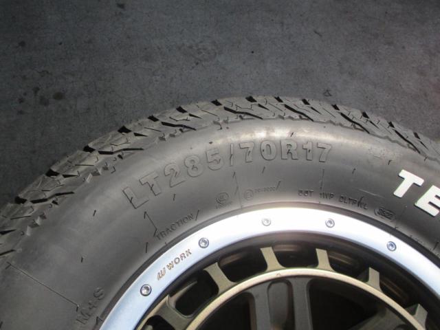 WORK CRAG T-GRABIC + DAVANTI TERRATOURA A/T 285/70R17 121/118Q 8PR