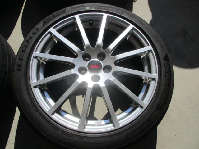 【スバル純正】 レガシィ/BM9/BR9 STI 純正ホイール + 【BRIDGESTONE】REGNO GR-XⅢ