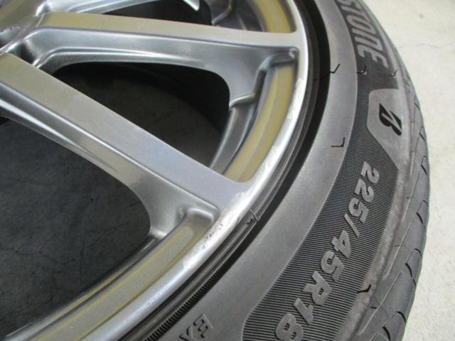 【スバル純正】 レガシィ/BM9/BR9 STI 純正ホイール + 【BRIDGESTONE】REGNO GR-XⅢ