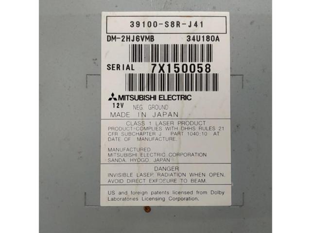ホンダ純正(HONDA) CD/MD/チューナー 39100-S8R-41