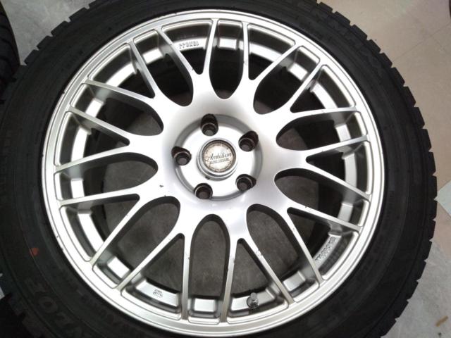 BilletStarJapan HRS Ambition HRS Ambition-3 + DUNLOP WINTERMAX 235/50R18