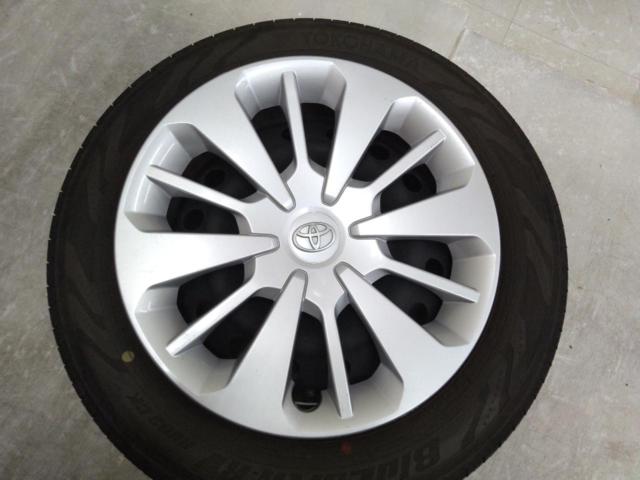 トヨタ純正(TOYOTA) パッソ純正スチールホイール+YOKOHAMA BluEarth-RV RV03CK 165/65R14