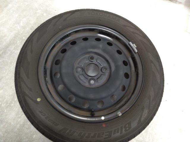 トヨタ純正(TOYOTA) パッソ純正スチールホイール+YOKOHAMA BluEarth-RV RV03CK 165/65R14