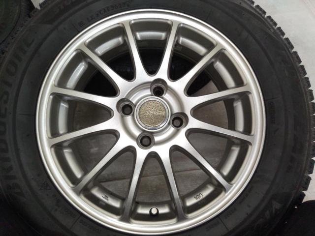 BRIDGESTONE(ブリヂストン) ECO FORME(エコフォルム) SE-12 (12SPOKE)  + BRIDGESTONE(ブリヂストン) BLIZZAK VRX2