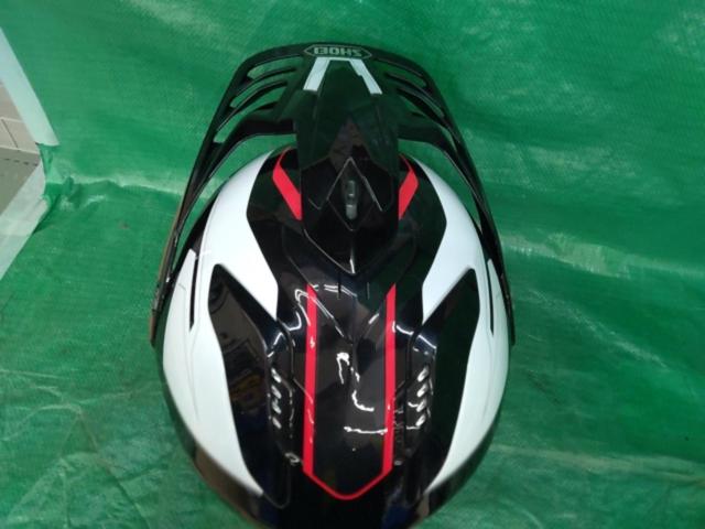 【SHOEI】HONET ADV SEEKER サイズXL ピンロック付き 黒/赤